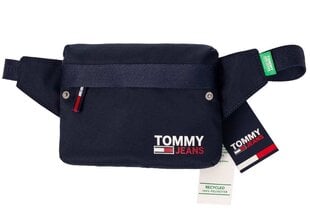 Сумка на пояс TOMMY HILFIGER TJM CAMPUS BUMBAG, темно-синяя AM0AM07146 C87 цена и информация | Мужские сумки | pigu.lt