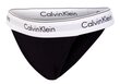 Moteriškos bikini kelnaitės Calvin Klein HIGH LEG TANGA BLACK 000QF4977A 001 19965 kaina ir informacija | Kelnaitės | pigu.lt