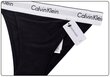 Moteriškos bikini kelnaitės Calvin Klein HIGH LEG TANGA BLACK 000QF4977A 001 19965 kaina ir informacija | Kelnaitės | pigu.lt