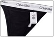 Moteriškos bikini kelnaitės Calvin Klein HIGH LEG TANGA BLACK 000QF4977A 001 19965 kaina ir informacija | Kelnaitės | pigu.lt