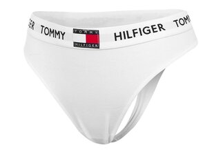 Женские трусики-стринги Tommy Hilfiger THONG WHITE UW0UW02198 YCD 25555 цена и информация | Трусики | pigu.lt