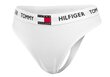 Moteriškos diržinės kelnaitės Tommy Hilfiger Thong WHITE UW0UW02198 YCD 25555 M kaina ir informacija | Kelnaitės | pigu.lt