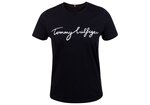 Moteriški marškinėliai Tommy Hilfiger HERITAGE CREW NECK GRAPHIC TEE BLACK WW0WW24967 017 25459 XS