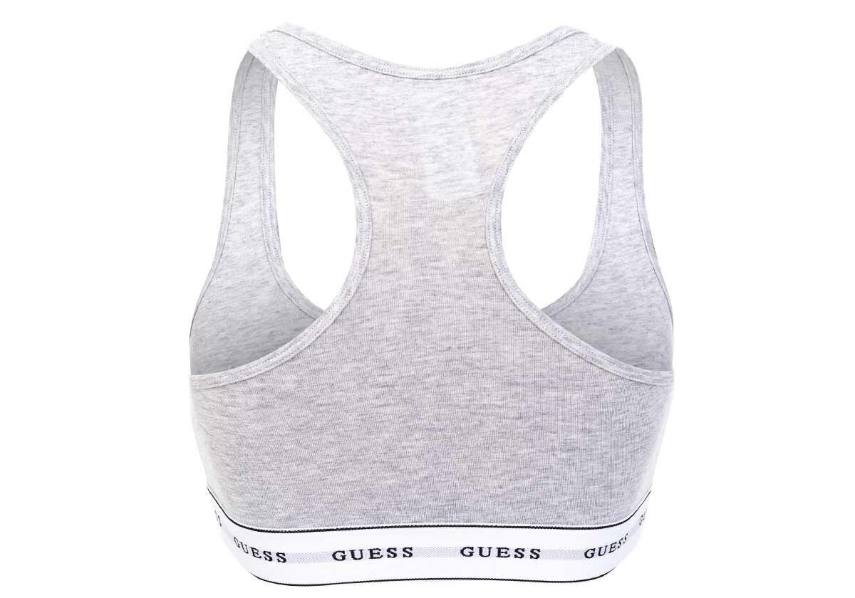 Liemenėlė GUESS CARRIE BRALETTE, pilka, O97C01JR04P H905 цена и информация | Liemenėlės | pigu.lt