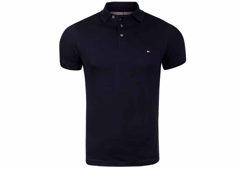 Vyriški polo marškinėliai Tommy Hilfiger,1985 SLIM POLO NAVY MW0MW17771 DW5 25566 kaina ir informacija | Vyriški marškinėliai | pigu.lt