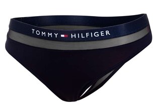 Moteriškos kelnaitės - stringai Tommy Hilfiger, tamsiai mėlynos UW0UW00058 416 kaina ir informacija | Kelnaitės | pigu.lt