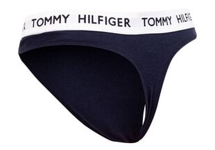 Женские трусики-стринги Tommy Hilfiger, темно-синие UW0UW02198 CHS цена и информация | Стринги | pigu.lt