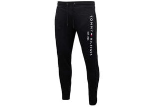 Мужские спортивные штаны Tommy Hilfiger BASIC BRANDED SWEATPANTS, черные MW0MW08388 BDS цена и информация | Мужская спортивная одежда | pigu.lt