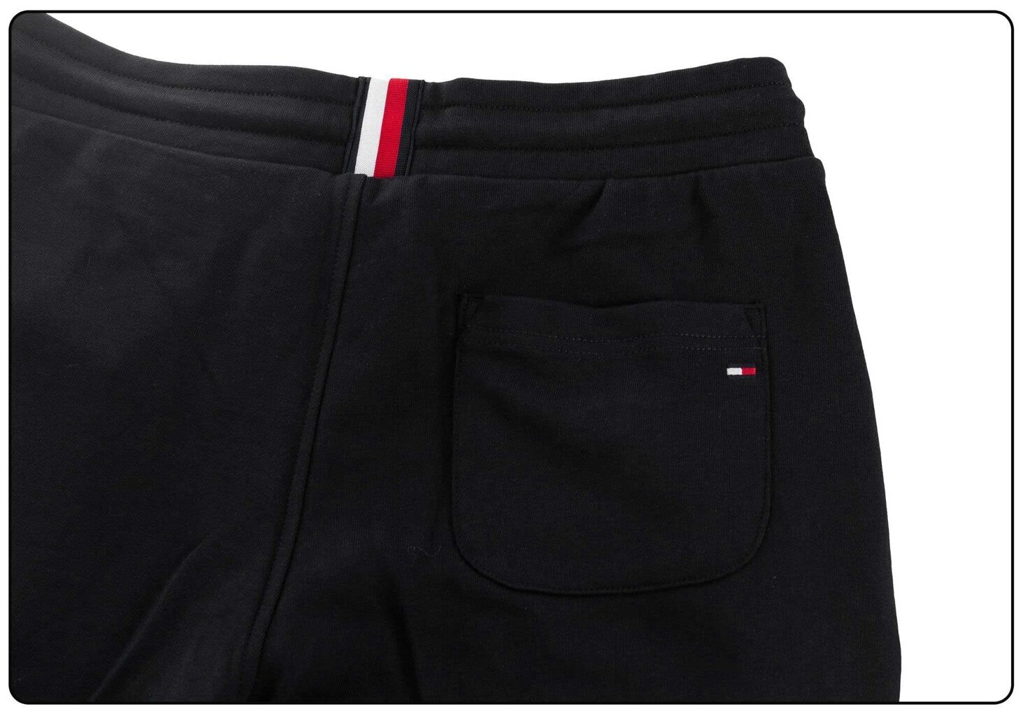 Vyriškos sportinės kelnės Tommy Hilfiger BASIC BRANDED SWEATPANTS, juodos MW0MW08388 BDS kaina ir informacija | Sportinė apranga vyrams | pigu.lt