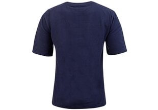 Женская футболка TOMMY HILFIGER BN TEE HALF, темно-синяя UW0UW01307 416 цена и информация | Женские футболки | pigu.lt