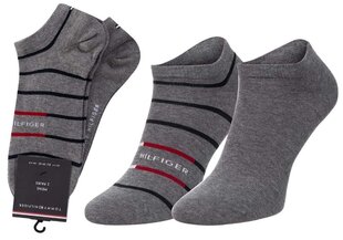 Мужские носки Tommy Hilfiger, 2 пары, серые 100002211 004 25762 цена и информация | Мужские носки | pigu.lt