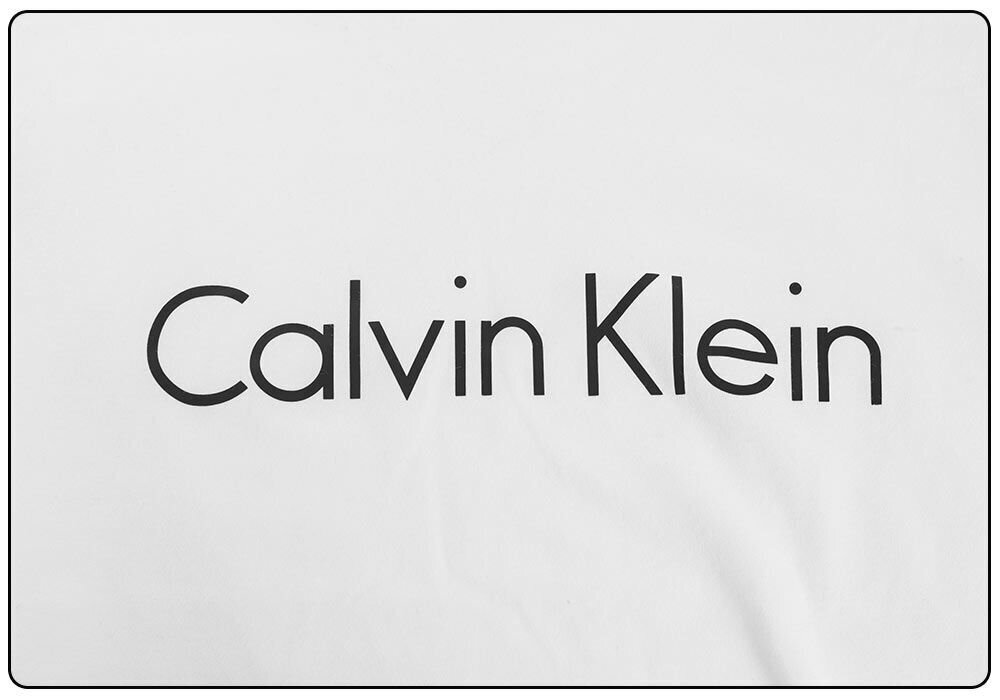 Moteriški marškinėliai Calvin Klein T-SHIRT SS NECK CREW BALTI QS6105E 100 26325 XS kaina ir informacija | Marškinėliai moterims | pigu.lt