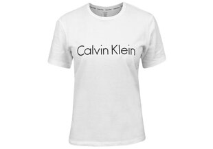 Женская футболка Calvin Klein T-SHIRT SS NECK CREW WHITE QS6105E 100 26325 цена и информация | Футболка женская | pigu.lt
