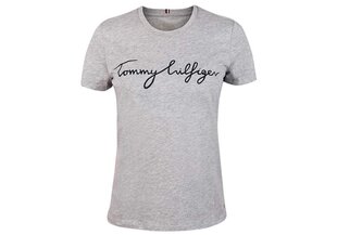 Женская футболка Tommy Hilfiger Heritage Crew Neck Graphic Tee Grey WW0WW24967 039 26051 цена и информация | Футболка женская | pigu.lt