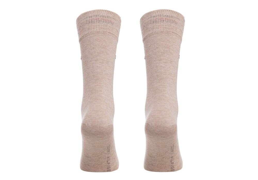 Vyriškos kojinės Tommy Hilfiger 2 poros, smėlio spalvos 371111 369 23974 kaina ir informacija | Vyriškos kojinės | pigu.lt