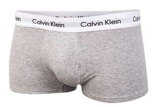 Боксеры мужские Calvin Klein LOW RISE TRUNK, 3 шт. GREY U2664G KS0 25871 цена и информация | Трусы | pigu.lt