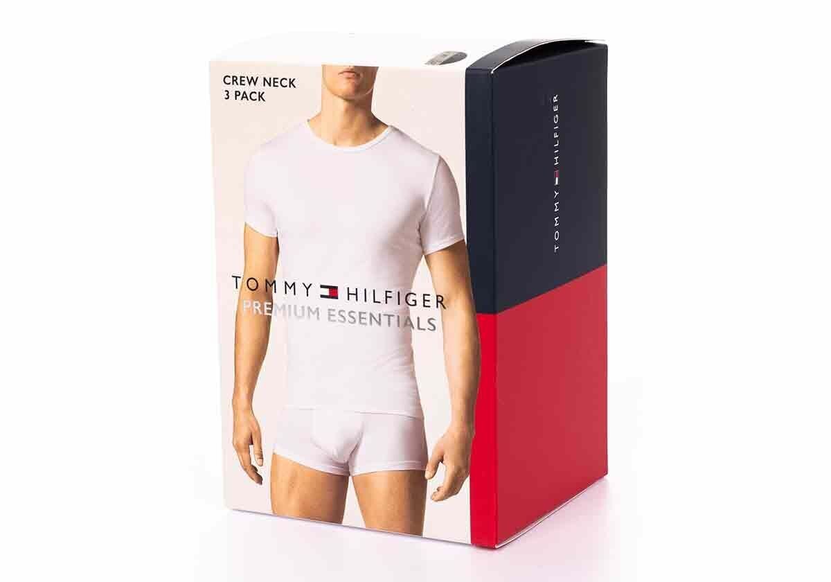 Vyriški marškinėliai Tommy Hilfiger , 3 vnt. T-SHIRT STRETCH CN TEE SS 2S87905187 004 25684 S цена и информация | Vyriški marškinėliai | pigu.lt