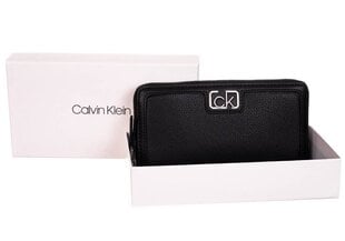 Moteriška piniginė Calvin Klein Z/A WALLET LG JUODA K60K607969 BAX 36844 kaina ir informacija | Piniginės, kortelių dėklai moterims | pigu.lt
