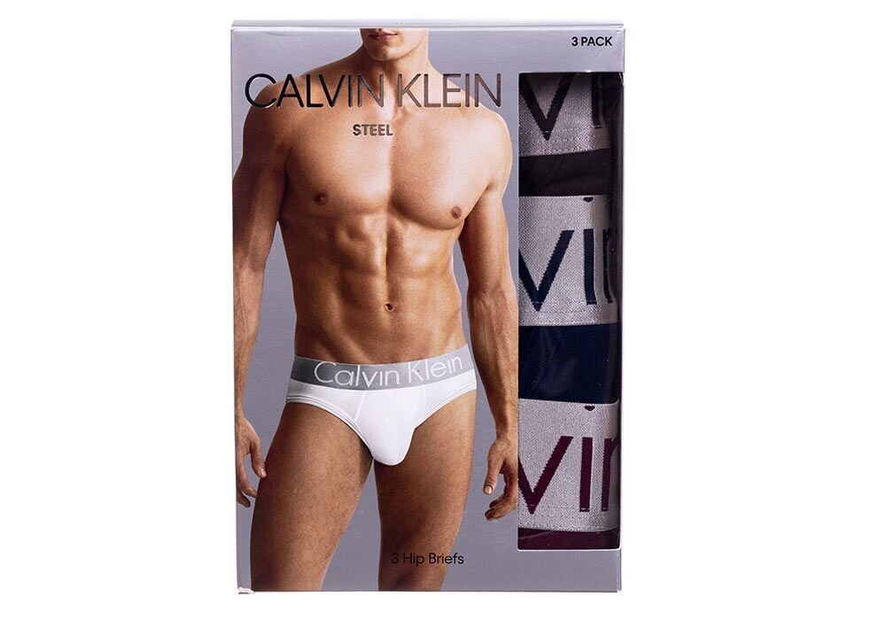 Trumpikės vyrams Calvin Klein Underwear, 3vnt. kaina ir informacija | Trumpikės | pigu.lt