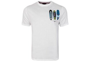 Vyriški marškinėliai Tommy Hilfiger DROP SHOULDER TEE-PRINT BALTI UM0UM02114 YBR 27217 S kaina ir informacija | Vyriški marškinėliai | pigu.lt