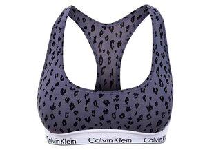 Женский спортивный бюстгальтер Calvin Klein, без подкладки, серый, F3785E JN7 27423 цена и информация | Спортивная одежда женская | pigu.lt