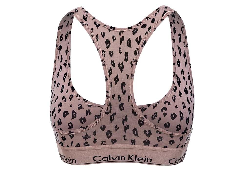 Liemenėlė sportinė moteriška Bralette Calvin Klein, be pamušalo, smėlio spalvos, F3785E JN6 27474 XS kaina ir informacija | Liemenėlės | pigu.lt