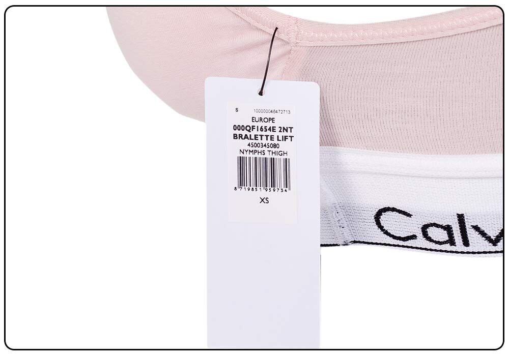 Liemenėlė sportinė moteriška Bralette LIFT Calvin Klein, rožinė, QF1654E 2NT 27662 XS цена и информация | Liemenėlės | pigu.lt
