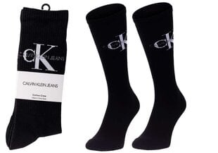 Носки Calvin Klein, 1 пара, чёрные, 100001816 001 27516 цена и информация | Мужские носки | pigu.lt