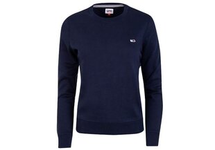 Женская толстовка Tommy Hilfiger TJW REGULAR FLEECE C NECK NAVY DW0DW09227 C87 27071 цена и информация | Свитера женские | pigu.lt