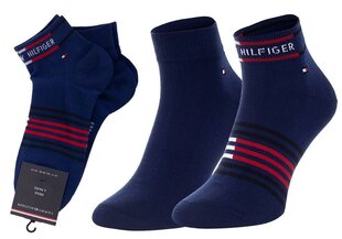 Kojinės vyriškos Tommy Hilfiger, 2 poros, mėlynos, 100002212 003 26488 kaina ir informacija | Vyriškos kojinės | pigu.lt