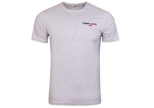Vyriški marškinėliai Tommy Hilfiger T-SHIRT TJM CHEST CORP TEE GREY DM0DM09401 PJ4 28717 kaina ir informacija | Vyriški marškinėliai | pigu.lt
