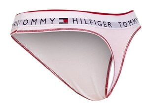 Tommy Hilfiger THONG WHITE UW0UW02813 YBR 28847 moteriškos kelnaitės kaina ir informacija | Kelnaitės | pigu.lt