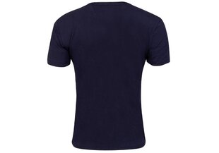 Женская футболка Tommy Hilfiger TJW JERSEY, облегающая, с вырезом, темно-синяя, DW0DW09194 C87 28001 цена и информация | Футболка Мы здесь | pigu.lt