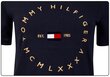 Moteriški marškinėliai Tommy Hilfiger marškinėliai REGULAR CIRCLE C-NK TEE SS NAVY WW0W30103 DW5 29126 kaina ir informacija | Marškinėliai moterims | pigu.lt