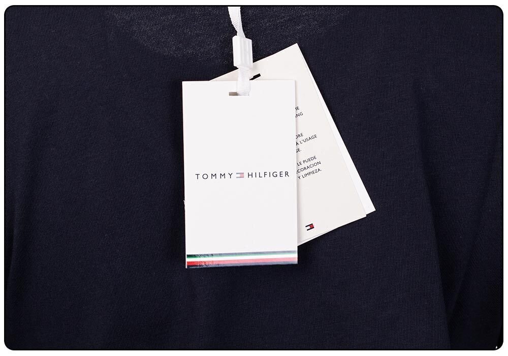 Moteriški marškinėliai Tommy Hilfiger marškinėliai REGULAR CIRCLE C-NK TEE SS NAVY WW0W30103 DW5 29126 kaina ir informacija | Marškinėliai moterims | pigu.lt