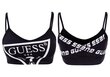 Moteriška liemenėlė Guess ACTIVE BRA MEDIUM SUPPORT BLACK O1GA53MC03W JBLK 28535 kaina ir informacija | Liemenėlės | pigu.lt