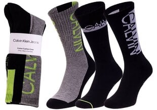 Vyriškos ilgos kojinės Calvin Klein SOCKS, 3 poros, juodos, 100002996 001 27978 kaina ir informacija | Vyriškos kojinės | pigu.lt