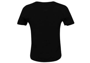 Moteriški aptempti marškinėliai Tommy Hilfiger TJW, su V formos iškirpte, juodi, DW0DW09195 BDS 2815 XXS kaina ir informacija | Marškinėliai moterims | pigu.lt