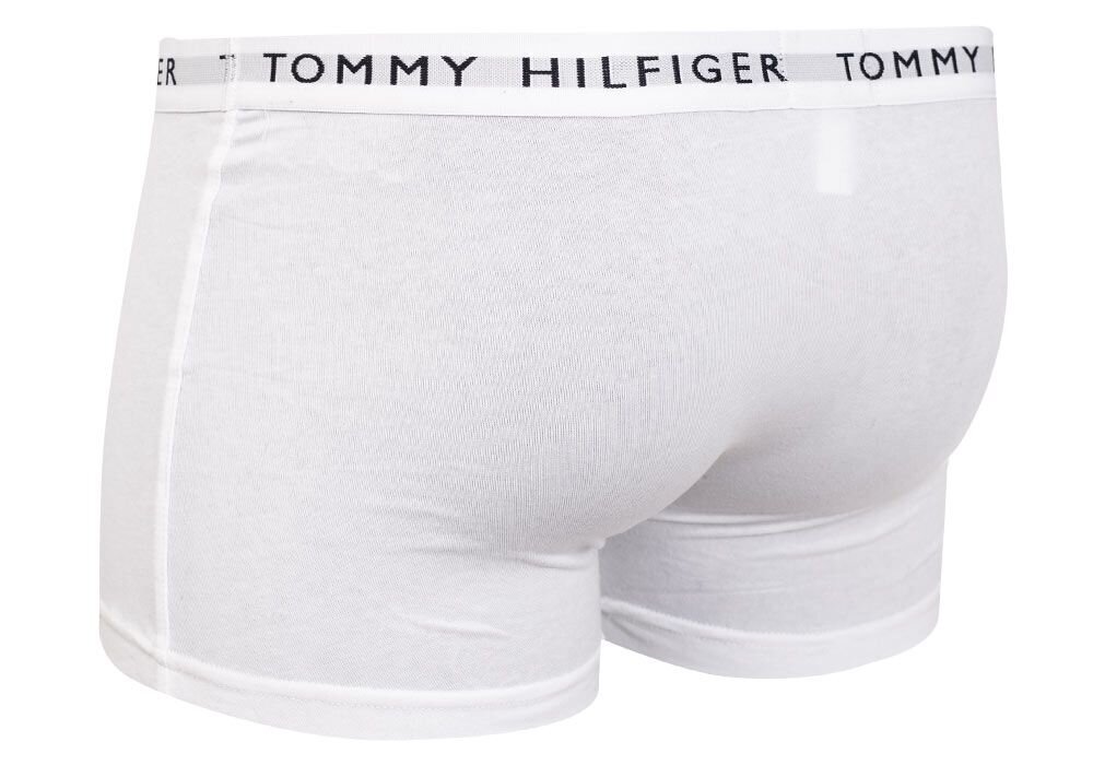 Vyrų boksininkai - trumpikės Tommy Hilfiger, 3 poros WHITE/RED/NAVY UM0UM02203 0WS 29194 kaina ir informacija | Trumpikės | pigu.lt