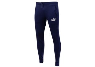 Мужские штаны хлопковые Puma ESS SLIM PANTS NAVY 586749 06 28557 цена и информация | Мужские термобрюки, темно-синие, SMA61007 | pigu.lt