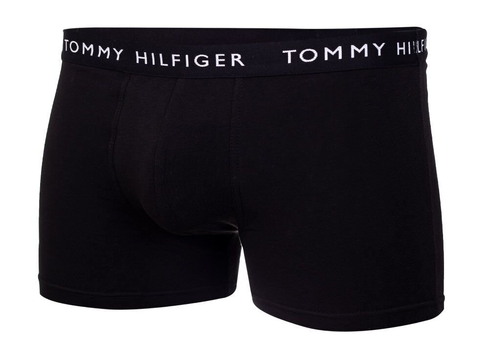 Vyriškos trumpikės Tommy Hilfiger, 3 vnt., BLACK UM0UM02203 0VI 28874 kaina ir informacija | Trumpikės | pigu.lt