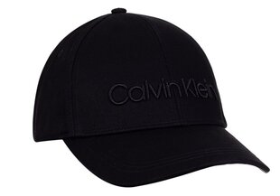 Кепка Calvin Klein CALVIN EMBROIDERY BB CAP BLACK K50K505737 BAX 36584 цена и информация | Мужские шарфы, шапки, перчатки | pigu.lt