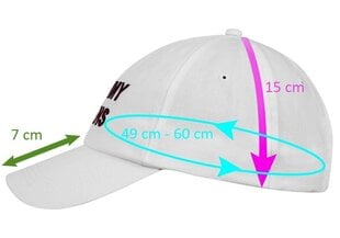 Vyriška kepurė Tommy Hilfiger TJW GRAPHIC CAP WHITE AW0AW10191 YBR 37975 kaina ir informacija | Vyriški šalikai, kepurės, pirštinės | pigu.lt