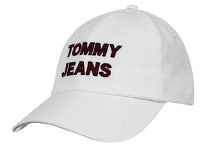 Мужская кепка Tommy Hilfiger TJW GRAPHIC CAP WHITE AW0AW10191 YBR 37975 цена и информация | Мужские шарфы, шапки, перчатки | pigu.lt