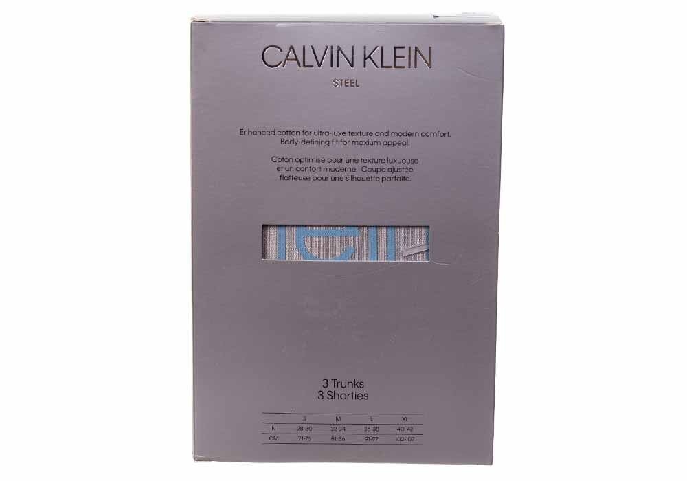 Trumpikės vyrams Calvin Klein Underwear, 3vnt. kaina ir informacija | Trumpikės | pigu.lt