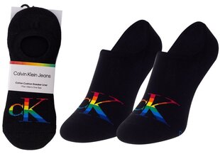 Vyriškos kojinės CALVIN KLEIN, 1 pora, juodos spalvos 100002999 001 31161 kaina ir informacija | Vyriškos kojinės | pigu.lt