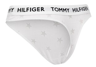 Klasinės moteriškos kelnaitės TOMMY HILFIGER, baltos spalvos UW0UW02790 YBR 30911 kaina ir informacija | Kelnaitės | pigu.lt