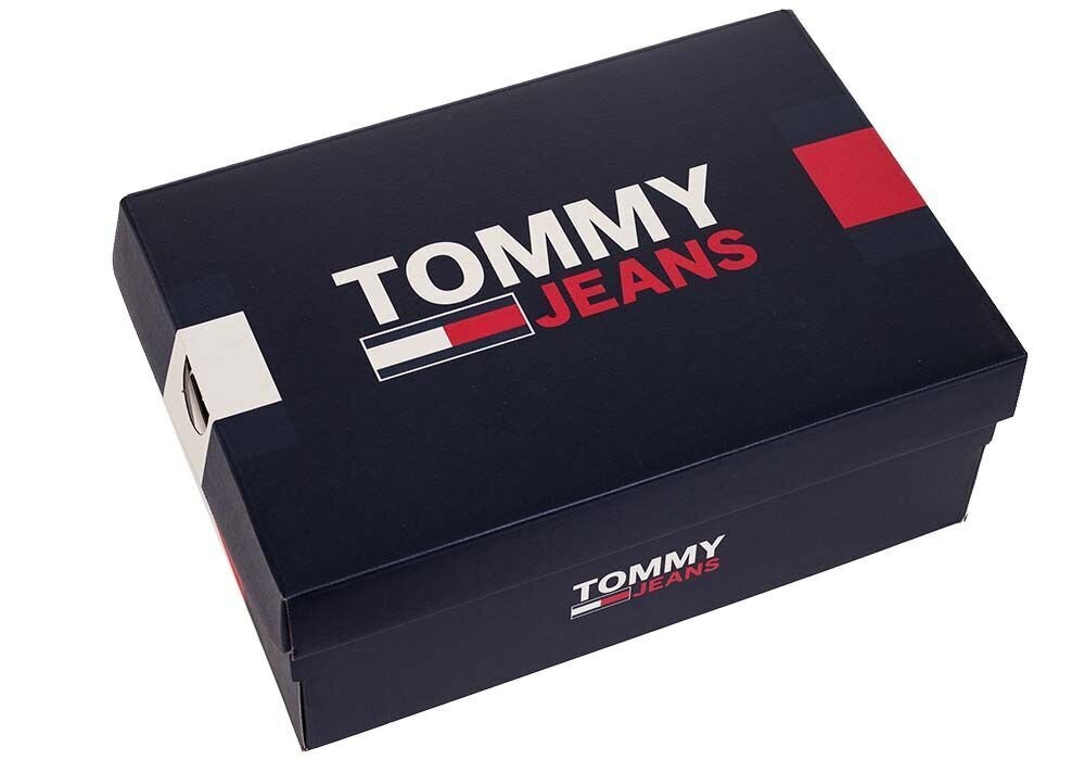 Moteriški batai Tommy Hilfiger TOMMY JEANS FASHION CUPSOLE BLACK EN0EN01268 BDS 29727 цена и информация | Sportiniai bateliai, kedai moterims | pigu.lt