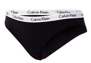 Bikini kelnaitės moterims Calvin Klein BLACK D1618E 001 30107 kaina ir informacija | Kelnaitės | pigu.lt