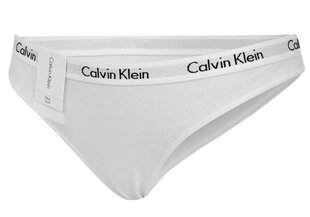 Kelnaitės moterims Calvin Klein BIKINI WHITE D1618E 100 30273 kaina ir informacija | Kelnaitės | pigu.lt